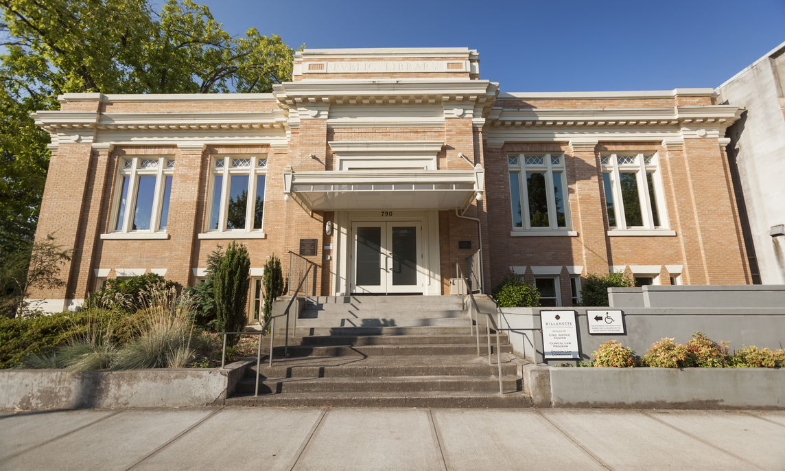 Oregon Civic Justice Center where the clinical law program lives.