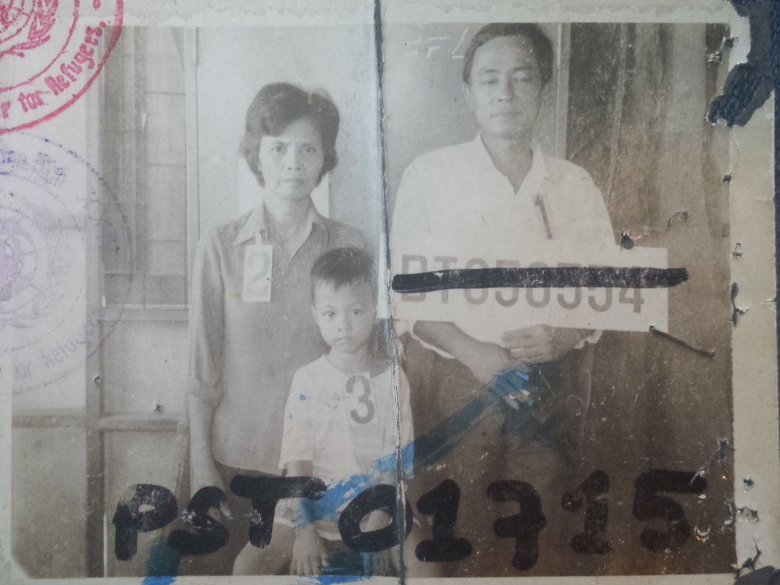 Sonny Nguyen and his parents