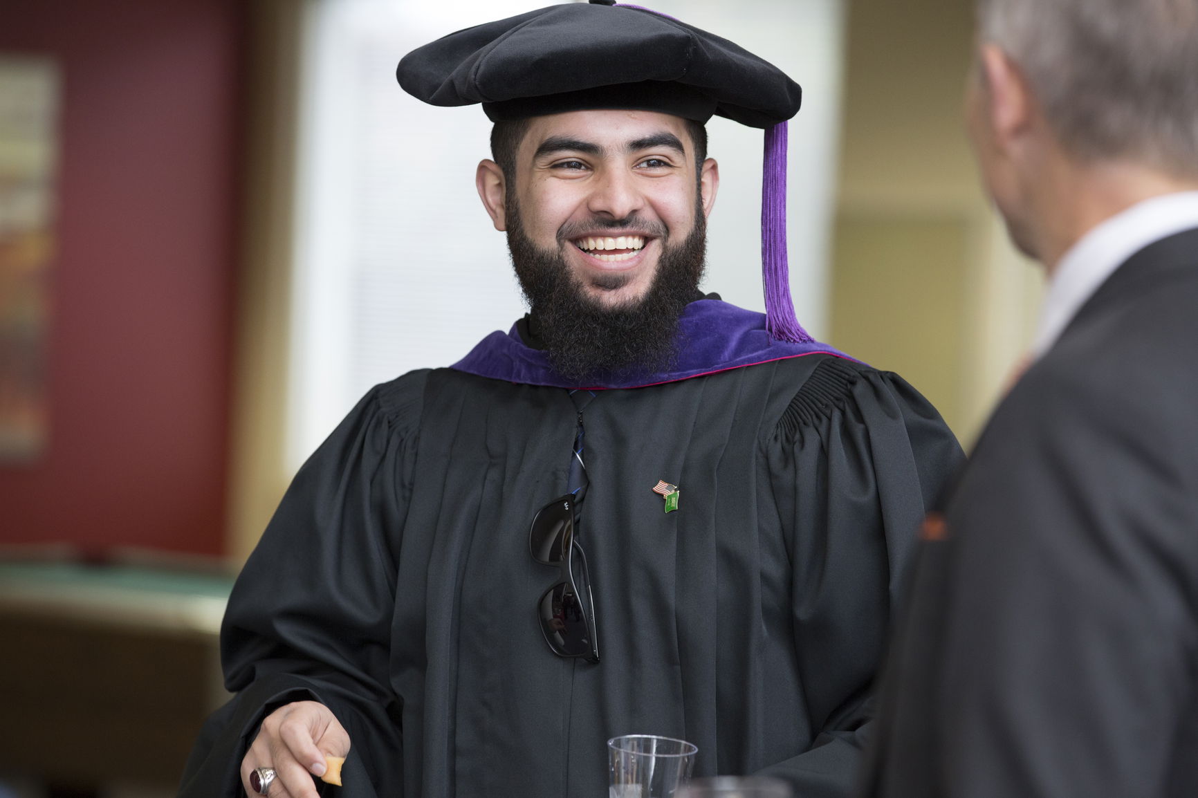 LLM student at graduation