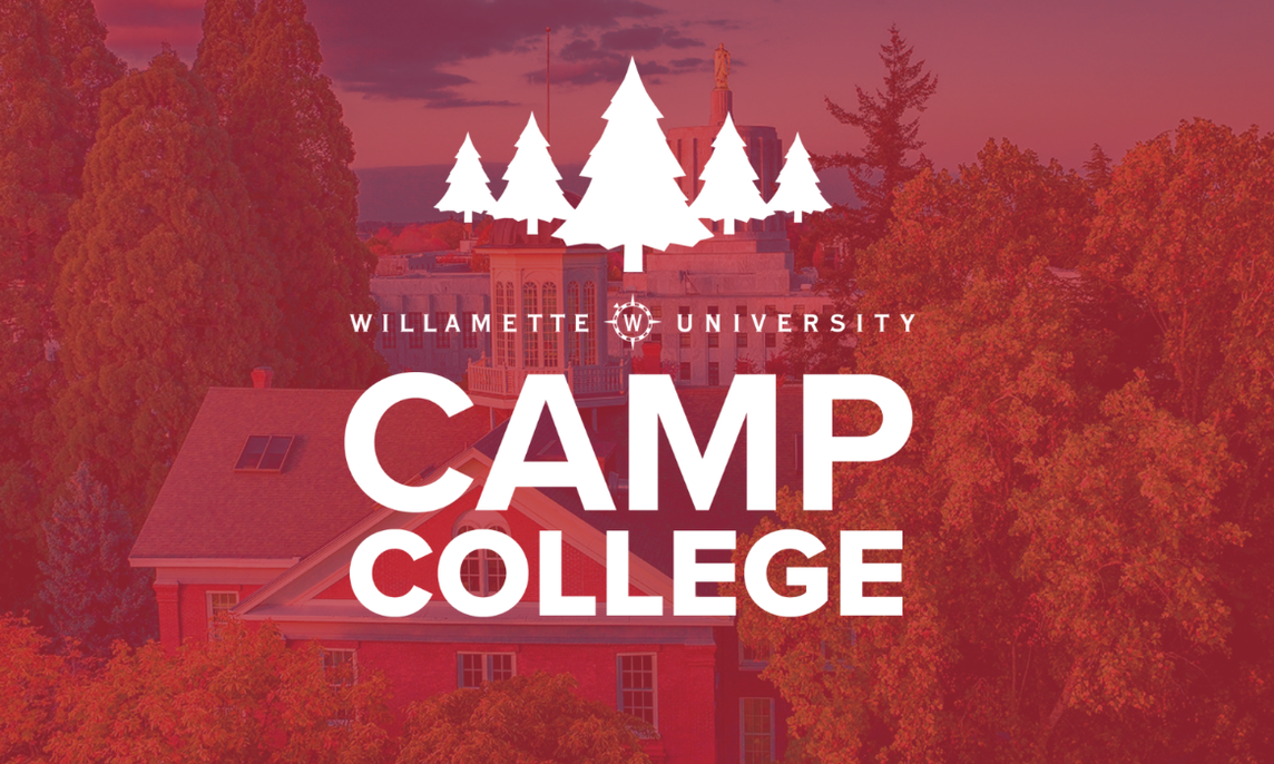 College Camp Logo for Willamette University