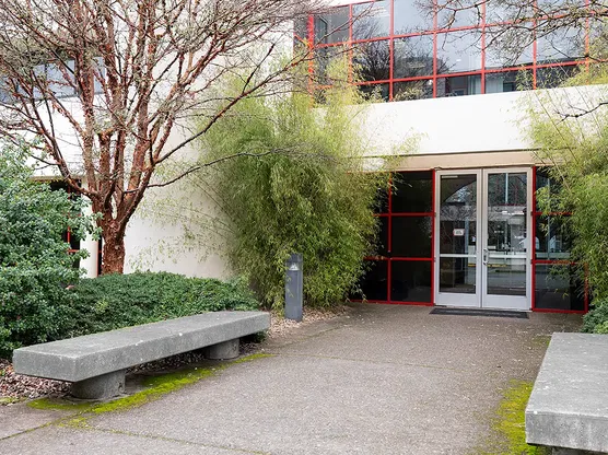 Willamette's Atkinson Graduate School of Management building in Salem, Oregon