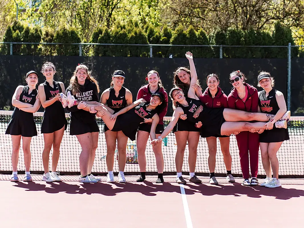 Willamette tennis team