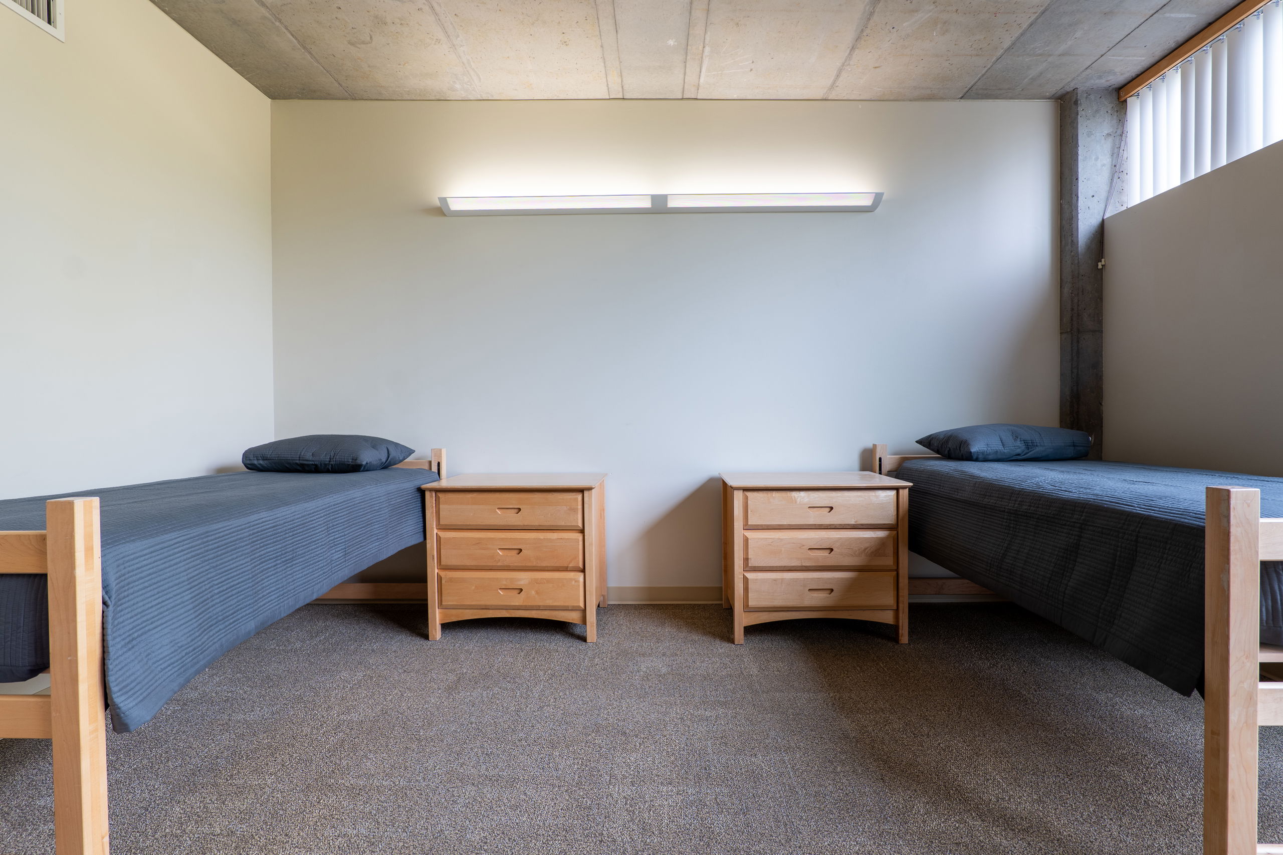 Kaneko double includes beds, desks, chairs, closet and storage