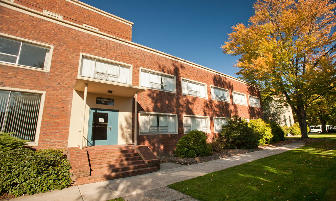 Front of Northwood Hall at Willamette's Salem Campus