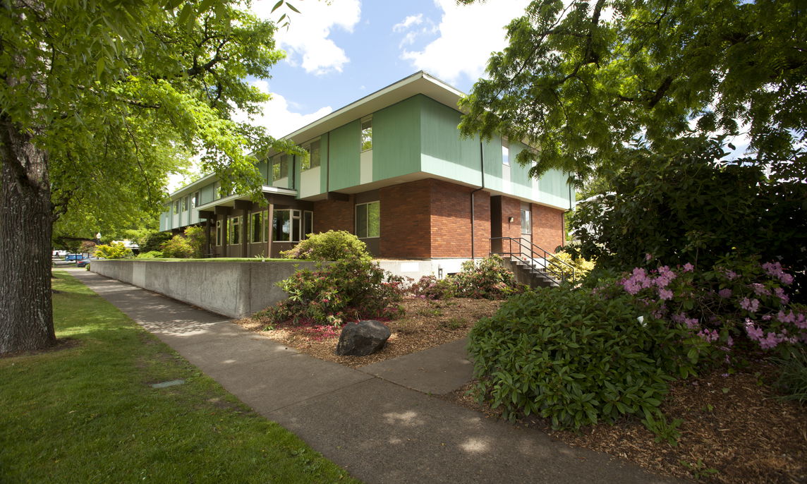 Front of Shepard House located on Willamette's Salem campus